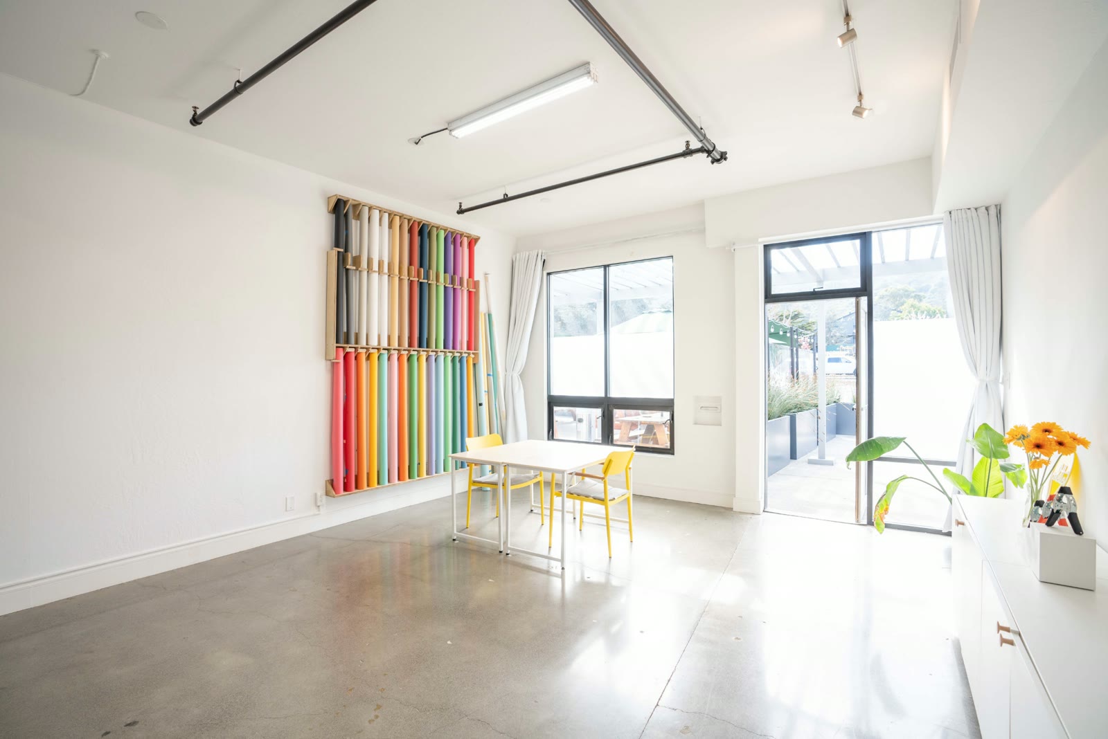 Full view of Colette Peri's Sausalito photo and stop-motion studio rental